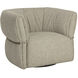 Davisville Santa Cruz Cappuccino Swivel Armchair